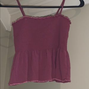 ❤️Pacsun Flowy Crop Top